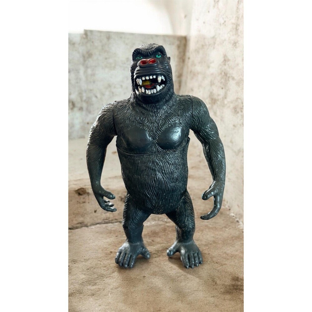 This is a vintage 1980s King Kong action figure made by the Imperial Toy Corpora